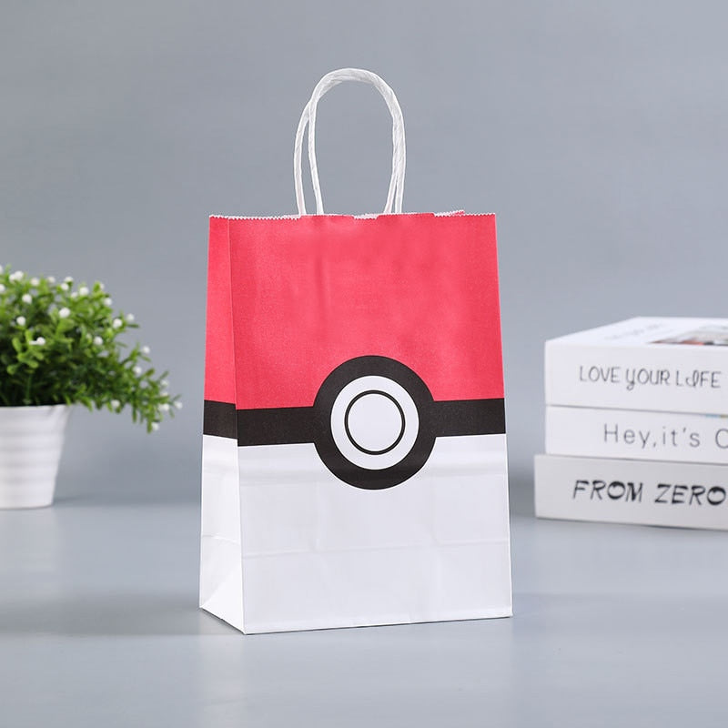 Pokémon 12 darabos ajándék papírtáska