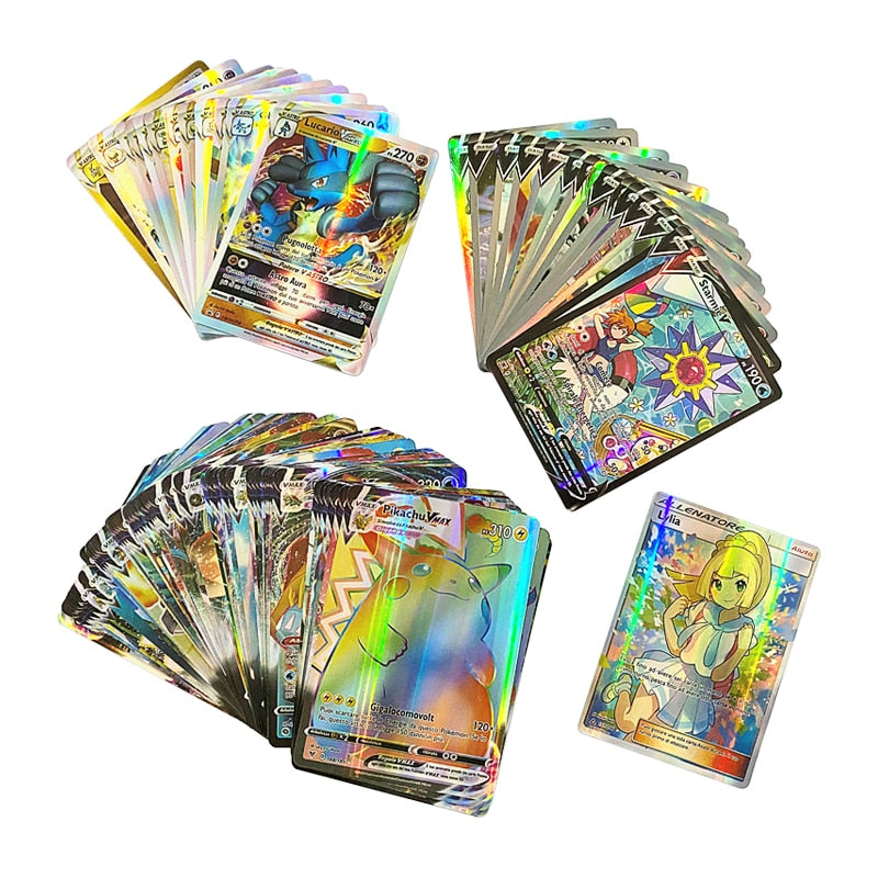 Pokemon Vmax Gx Energy kártyák