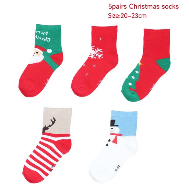 Cotton Christmas Socks Christmas Decoration For Home Christmas Ornament Xmas Gifts Navidad Natal 2022 Decor Socks New Year 2023