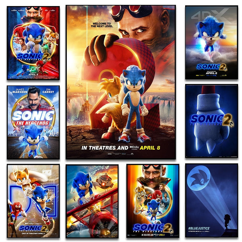 Disney Sonic 2 filmplakát