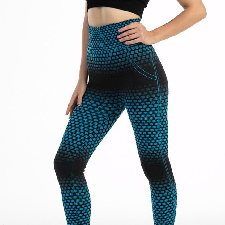 Sportos, mintás leggings