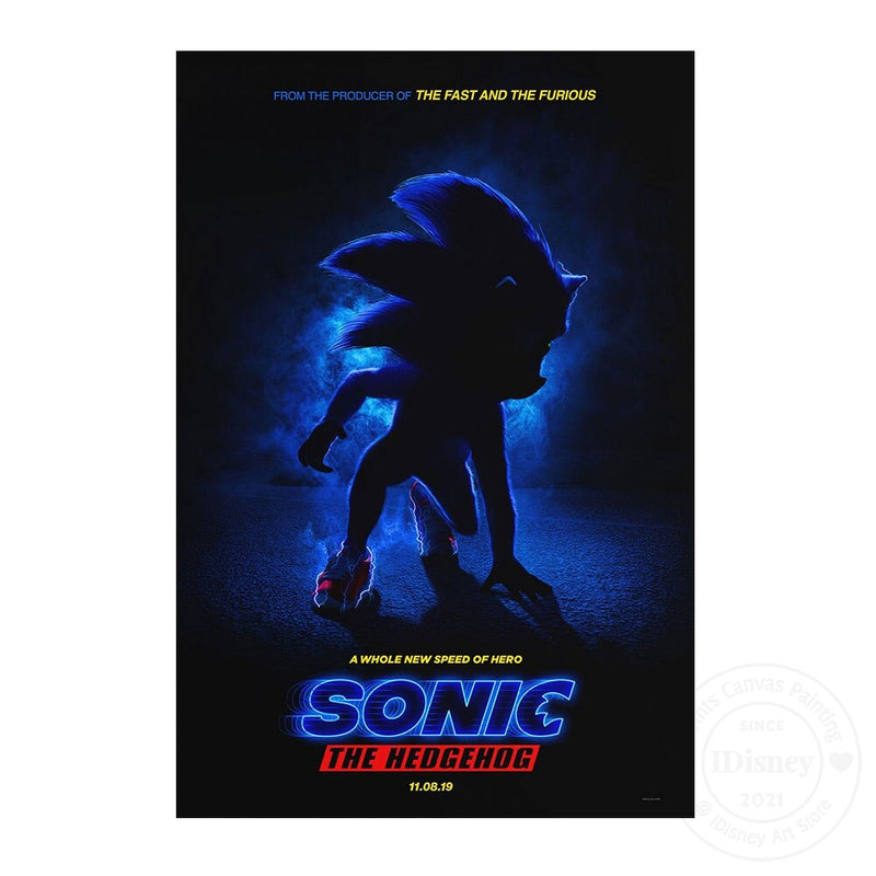 Disney Sonic 2 filmplakát