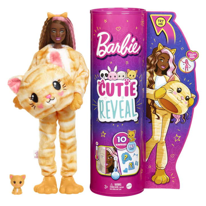 Barbie  Cutie Reveal állatos szett