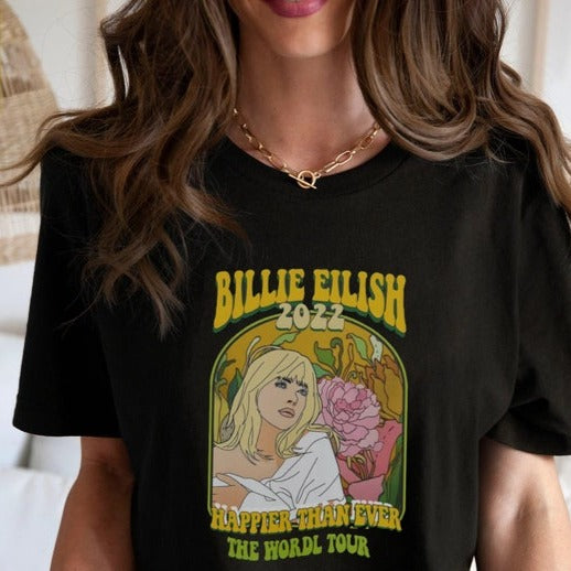 Férfi/Női Billies Eilishs rövid ujjú póló