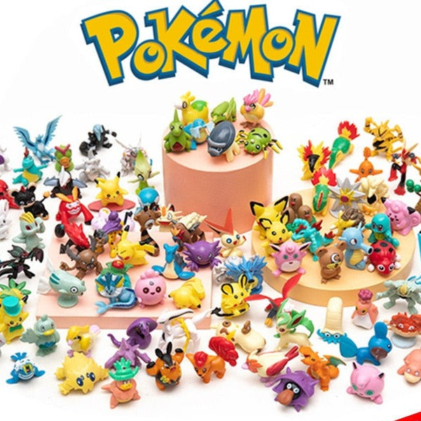 Pokémon 4 - 6 cm akciófigura csomagok