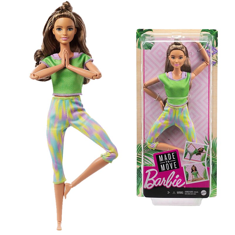 Jóga Barbie baba lányokna