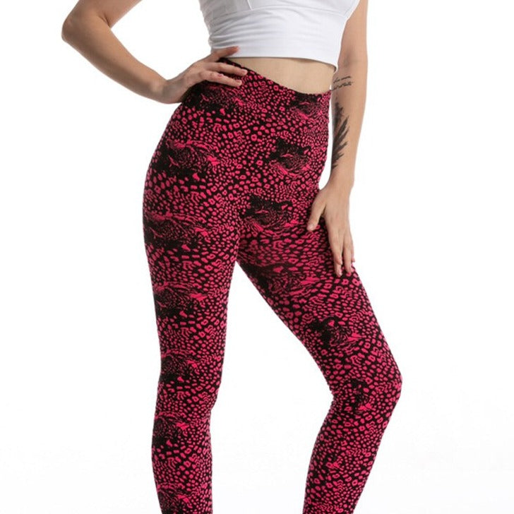 Sportos, mintás leggings