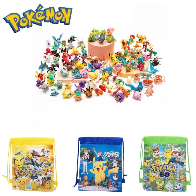 Pokémon 4 - 6 cm figurák