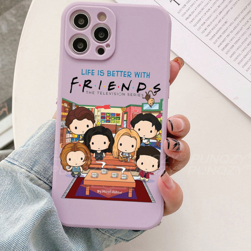 Friends szilikon telefontok