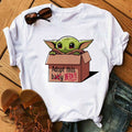 Férfi/Női Star Wars Yoda rövid ujjú póló