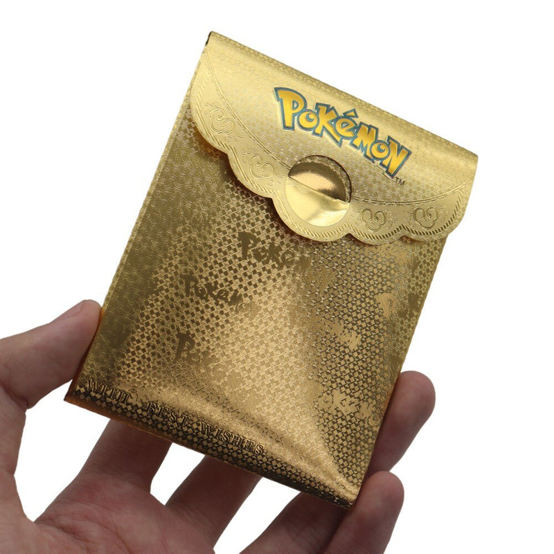 Pokémon Vmax GX Energy fém játékkártyák