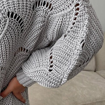 Női, kötött pulóver