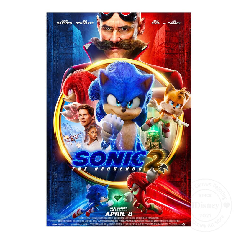 Disney Sonic 2 filmplakát