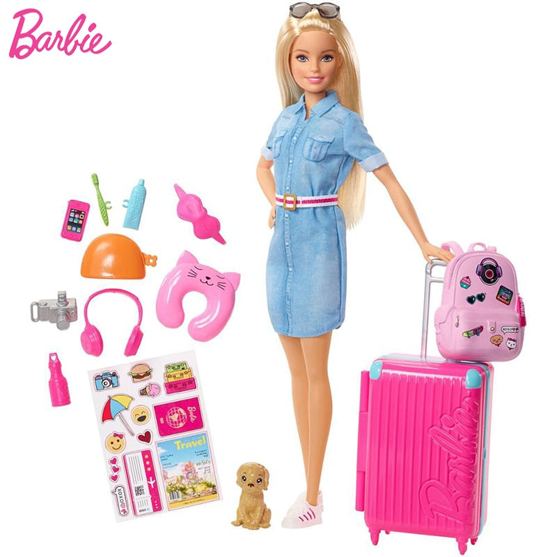 Barbie Dreamhouse Adventures baba – Utazó játékszett