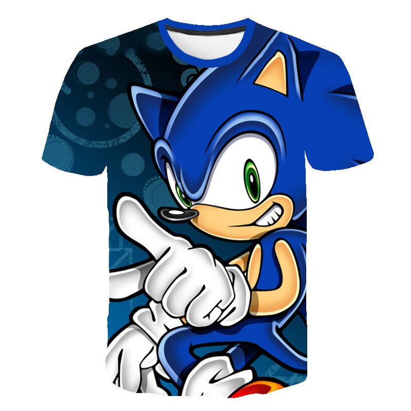 Fiú/Lány Sonic rövidujjú póló többféle változatban
