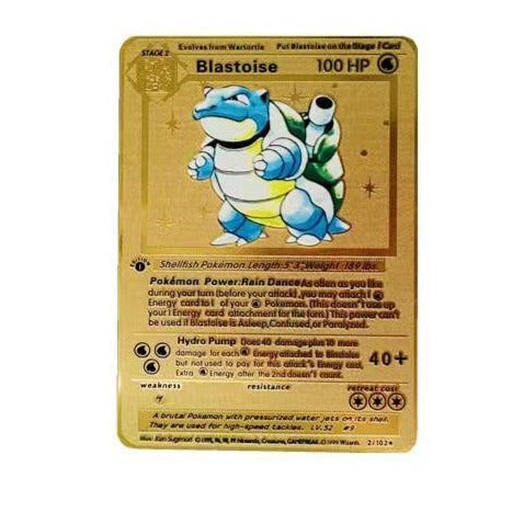 Pokémon  Vmax Ex fém gyűjtőkártyák