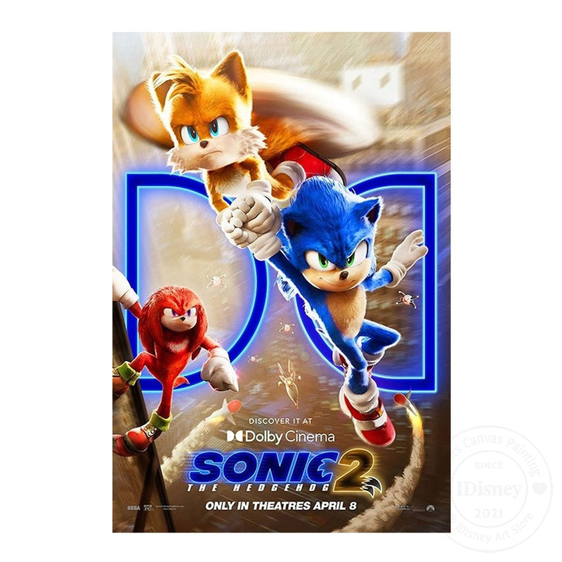 Disney Sonic 2 filmplakát