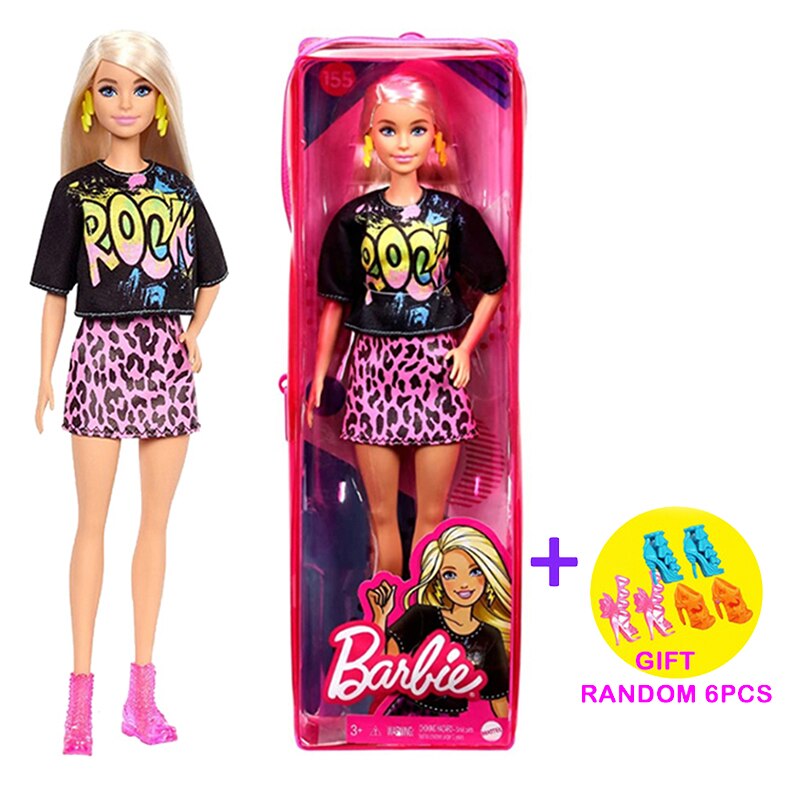 Eredeti Barbie Fashionista Variety Divat Stílus babák