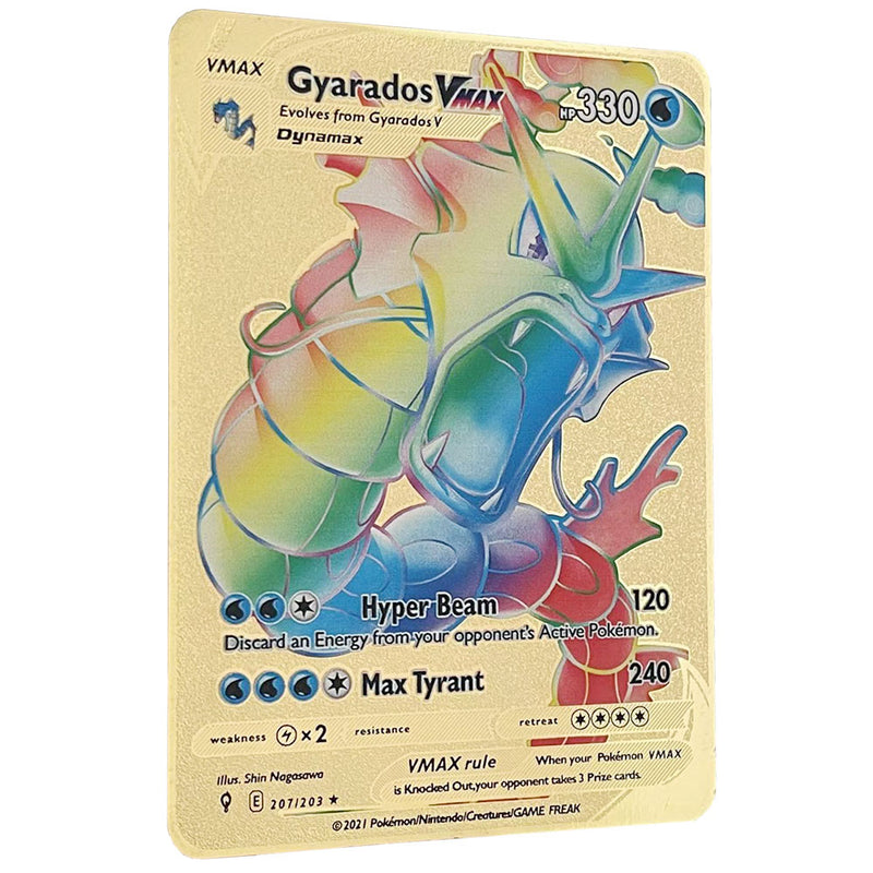 Pokémon Ra GX aranykártyák