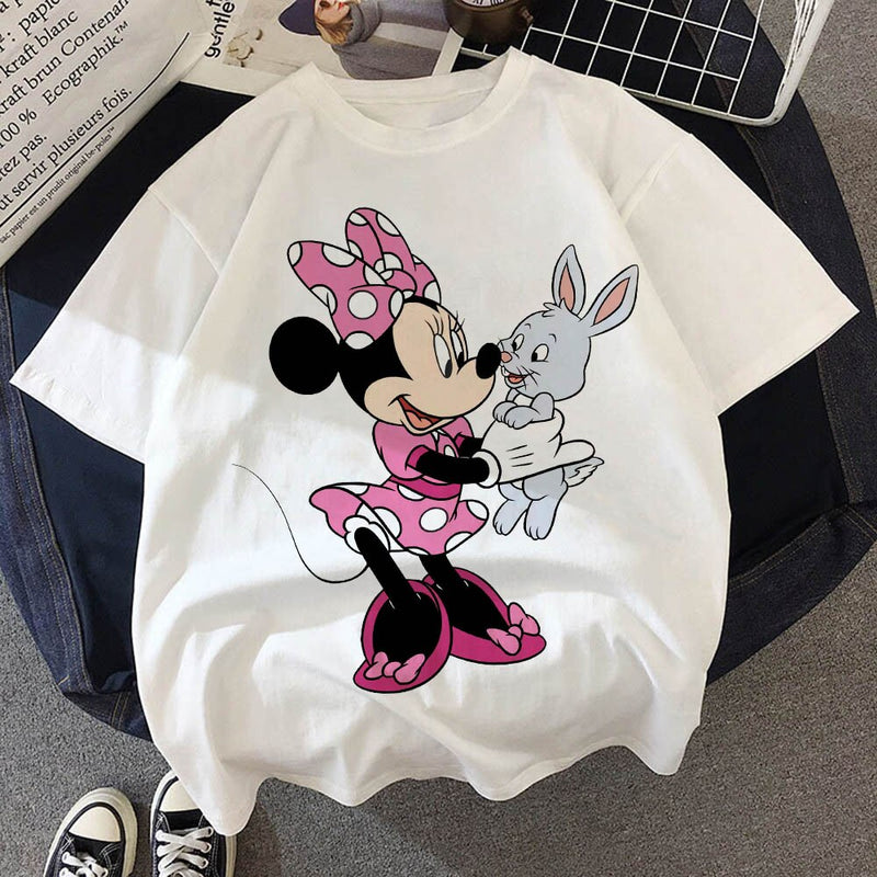 Disney Minnie és Mickey rövidujjú póló gyerekeknek