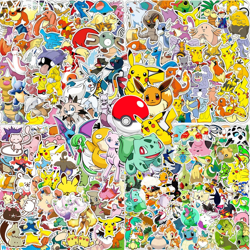Pokémon 50 / 80 / 100 darabos matricaszett