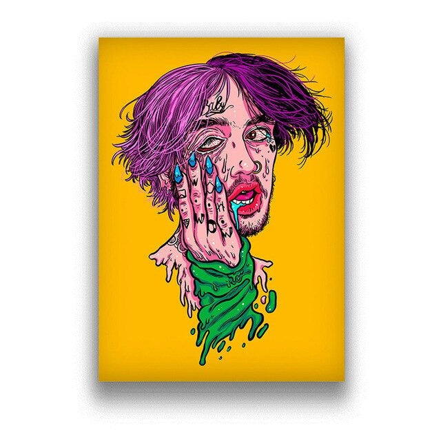 Lil Peep színes poszterek