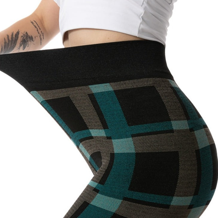 Sportos, mintás leggings