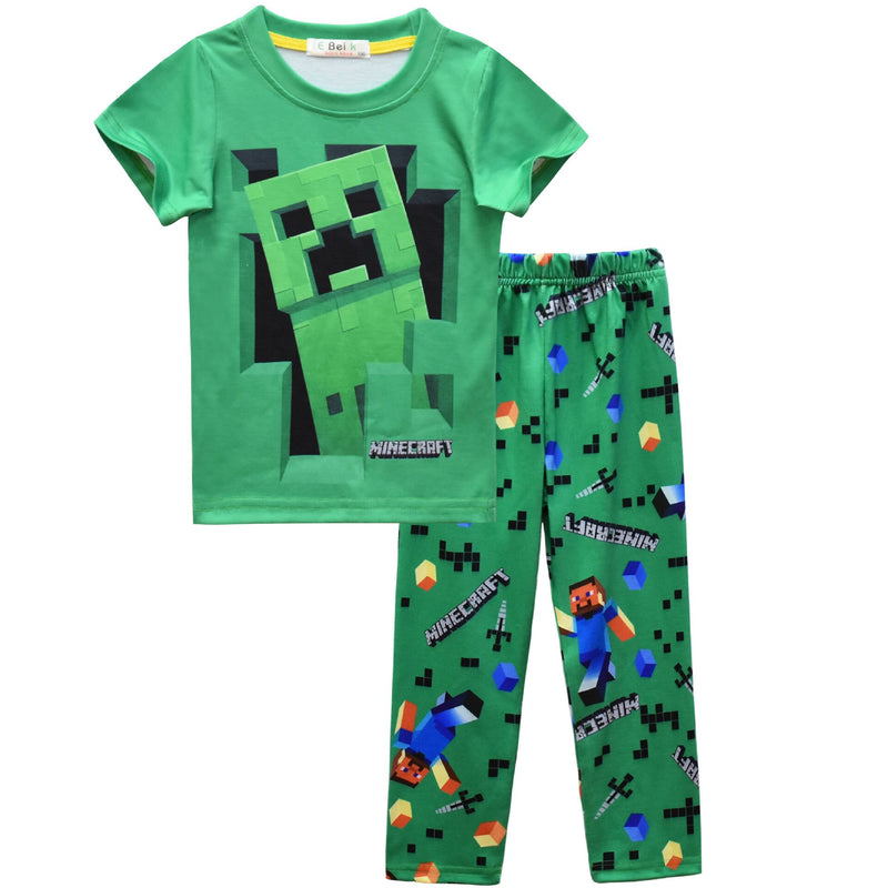 Minecraft pizsama szett gyerekenek