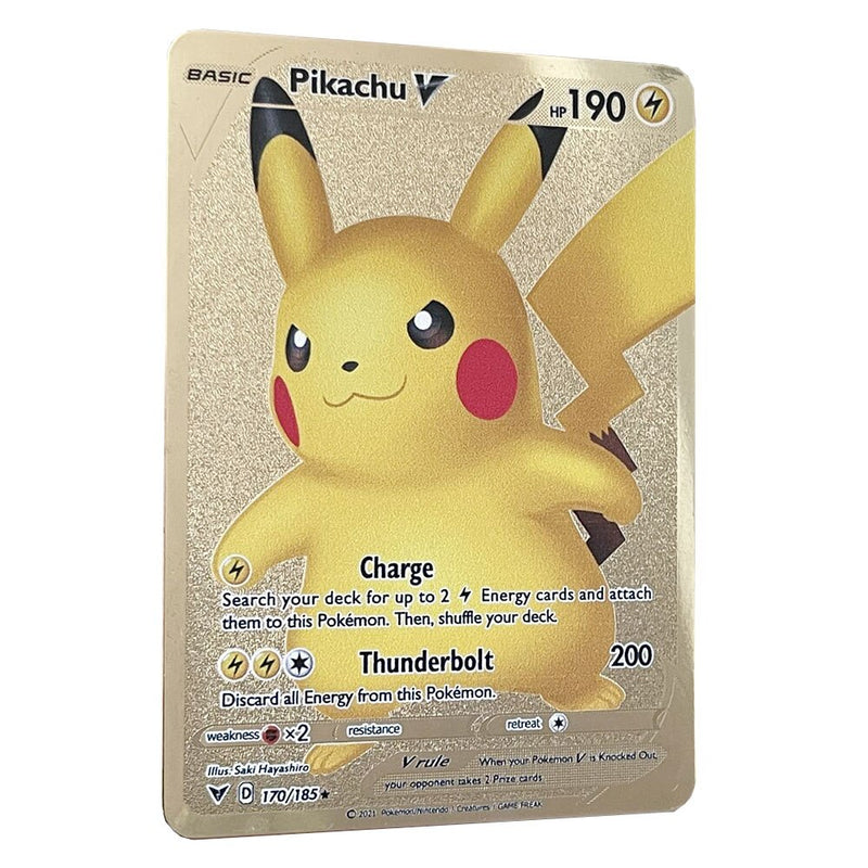 Pokémon fémkártyák