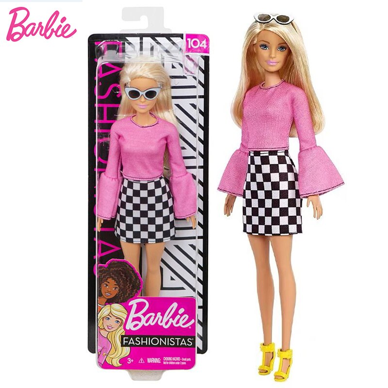 Eredeti Barbie Fashionista Variety Divat Stílus babák