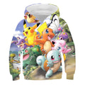 Pokémon, gyerek, kapucnis pulóver