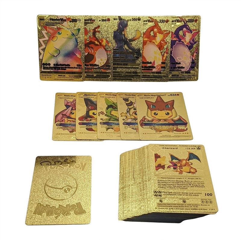 Pokémon Vmax GX játékkártyák