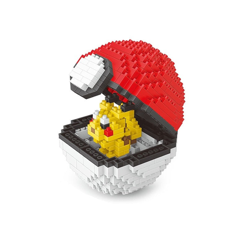 Pokémon építőkocka pokélabda és figurák