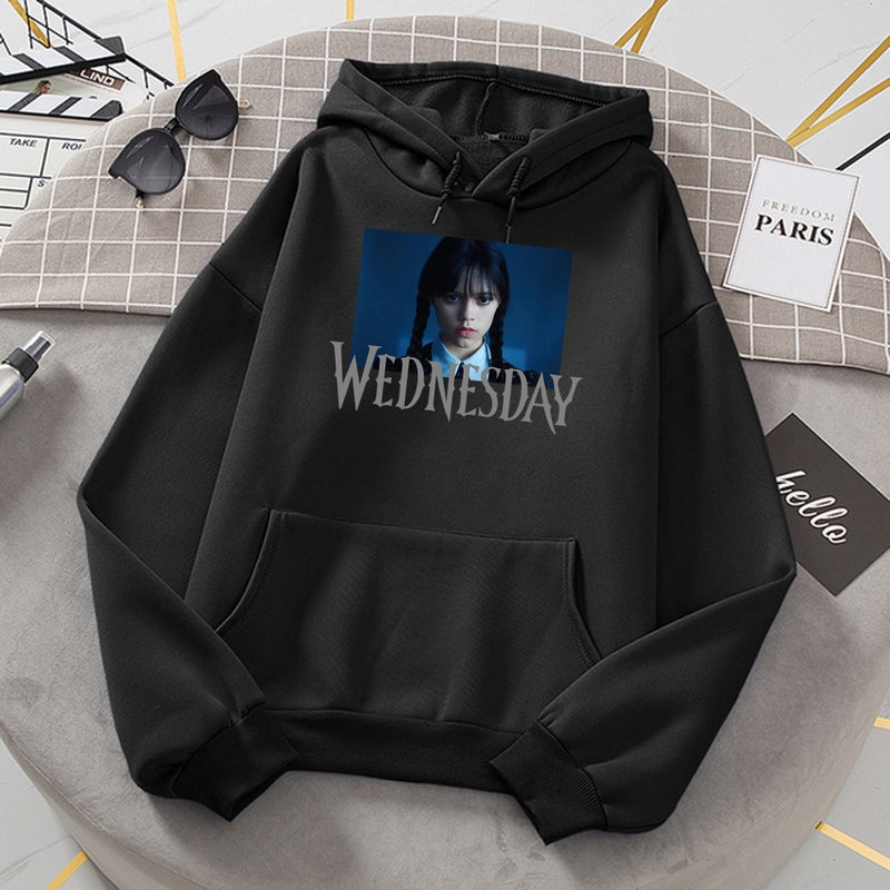 Wednesday női kapucnis pulóver