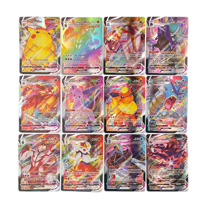 50-300 darabos Pokémon gyűjthető kártyák