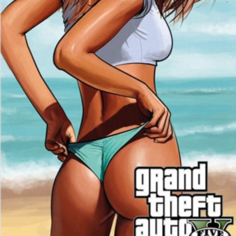 GTA bikinis hölgyek -  poszterek