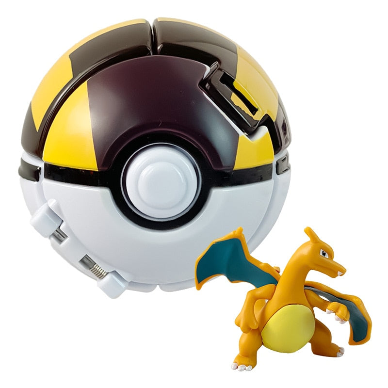 Pokélabda 1 darab Pokémon figurával