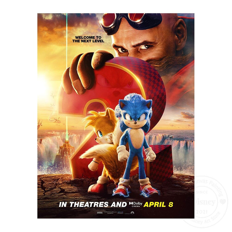 Disney Sonic 2 filmplakát