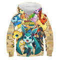 Pokémon, gyerek, kapucnis pulóver