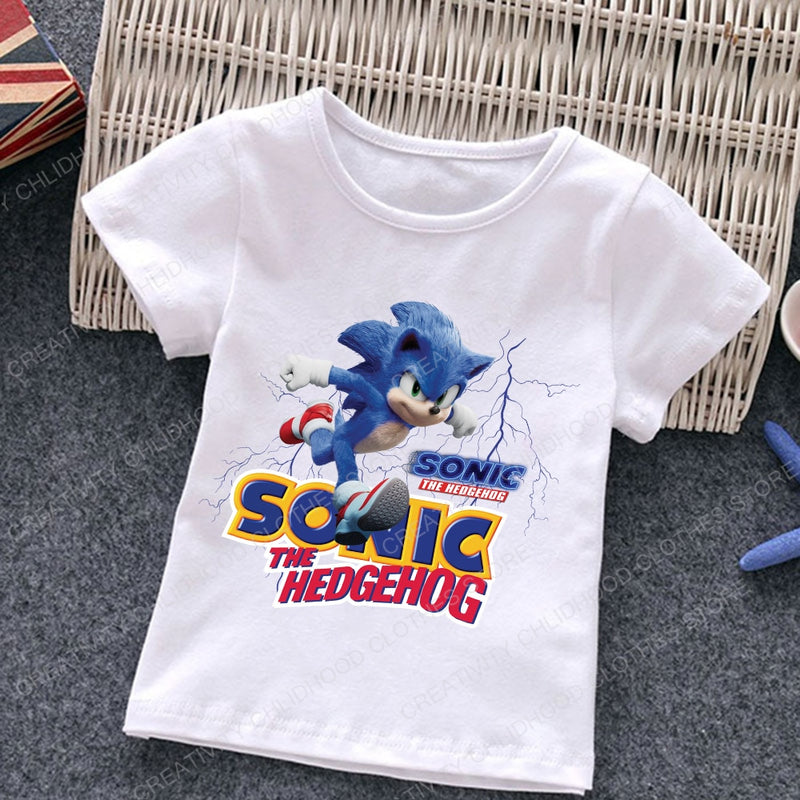 Fiú/Lány Disney Sonic rövidujjú póló