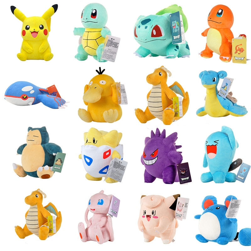 Pokémon 30 cm plüssfigurák