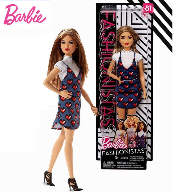 Eredeti Barbie Fashionista Variety Divat Stílus babák