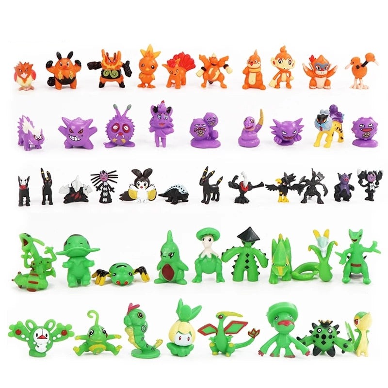 Pokémon 6-144 darabos akciófigurák