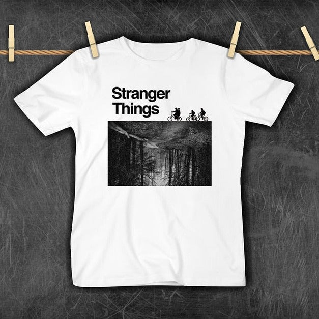 Gyerek Stranger Things rövid ujjú póló