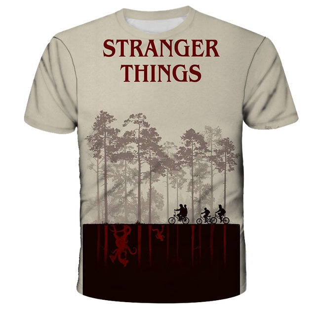 Stranger Things gyerek, rövidujjú pólók
