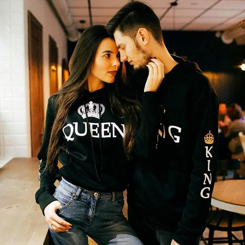 Király és királynő pulóver pároknak
