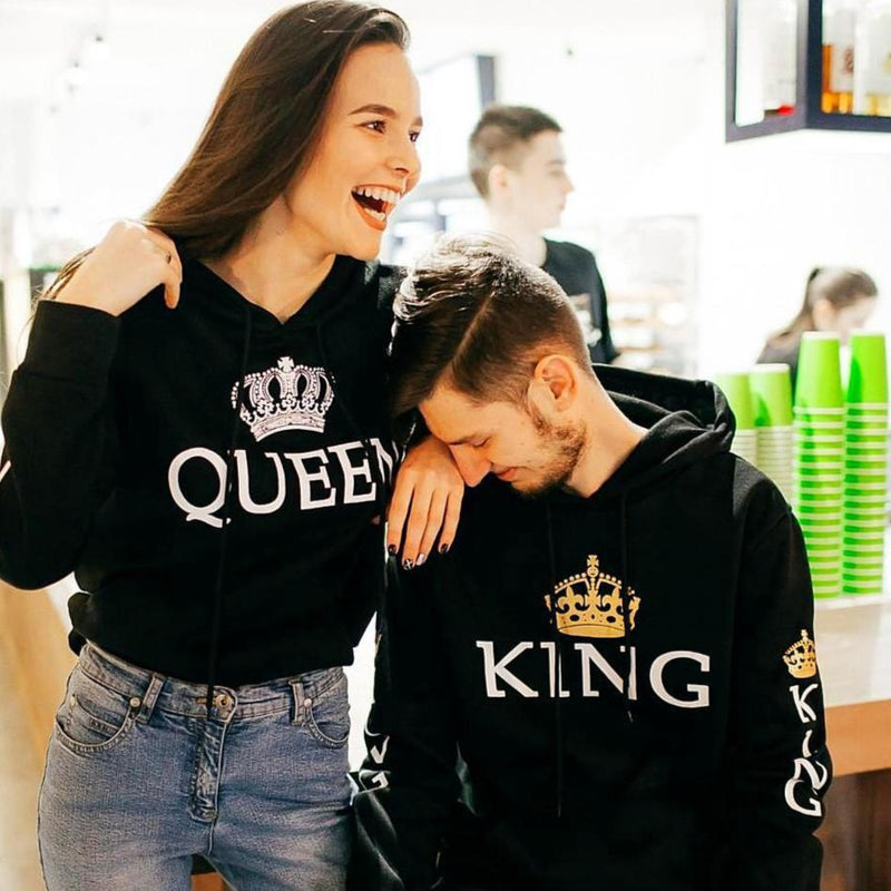 Király és királynő pulóver pároknak