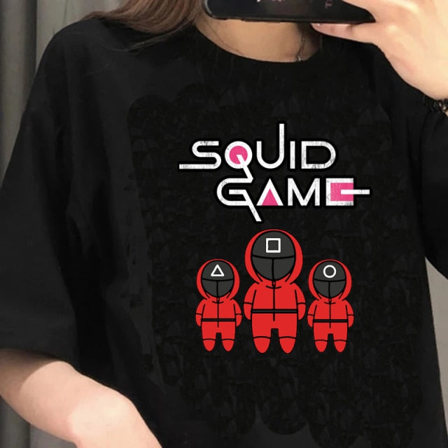 Férfi póló a koreai Squid Game sorozatból