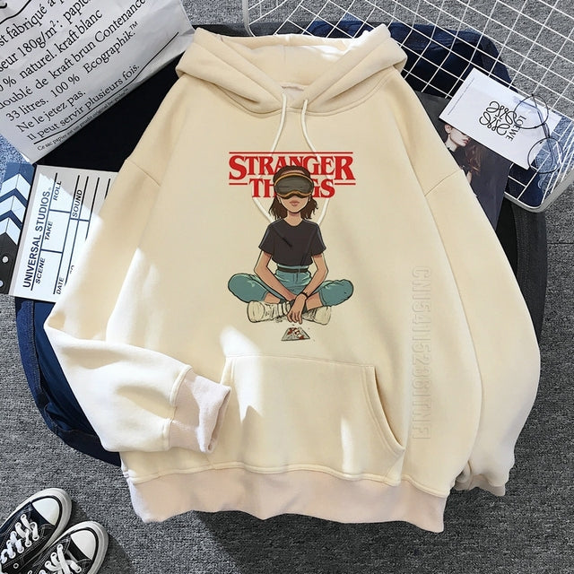 Unisex kapucnis pulóver Stranger Things